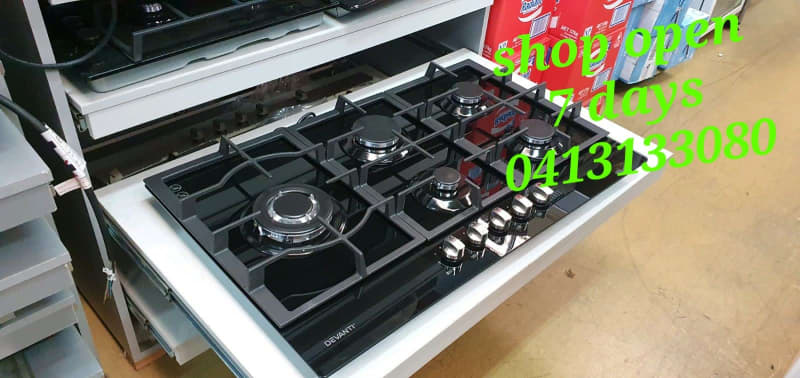 90 cm black glass cooktop63016060926466114