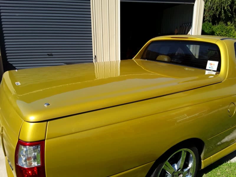 2002 HOLDEN COMMODORE S 6 SP MANUAL UTILITY, 2 seats VUII62882772369027114