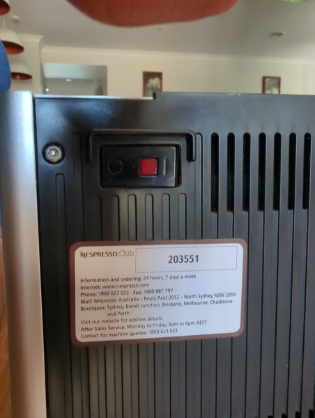 Nespresso Pod coffee machine63016487406722113