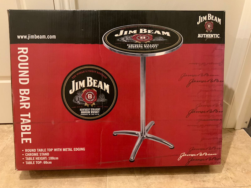 Jim Beam Bar Table And Stools The Best Picture Of Beam