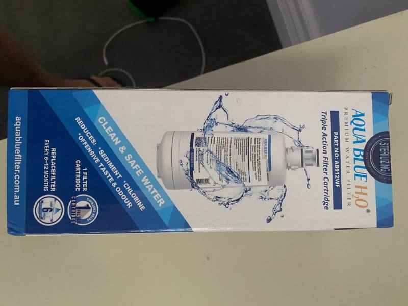 Water Filter Zip Replacement630124436614411121