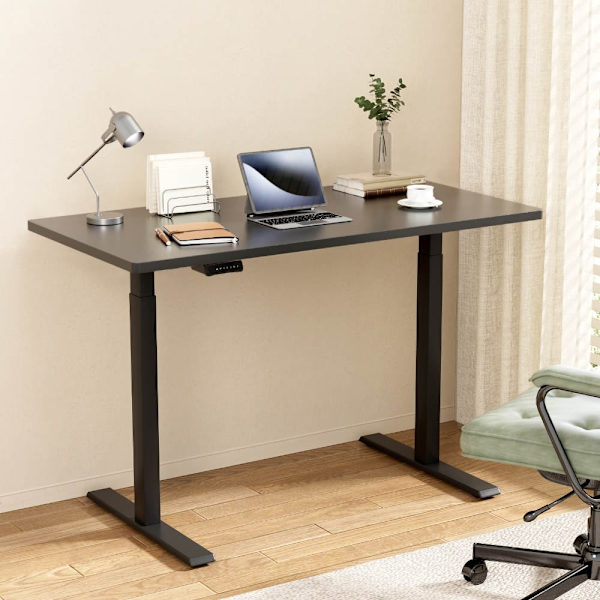 Standing Desk Motorised Dual Motor Black 140CM628647240983071115