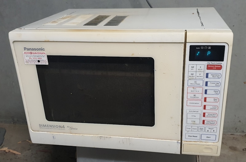 Working, Panasonic Convection Microwave 900W Oven NN-C855B, Carlton63612128442753110