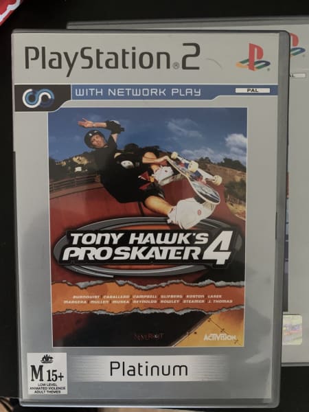 Jogo Ps2 Tony Hawk's Pro Skater 4 20.00