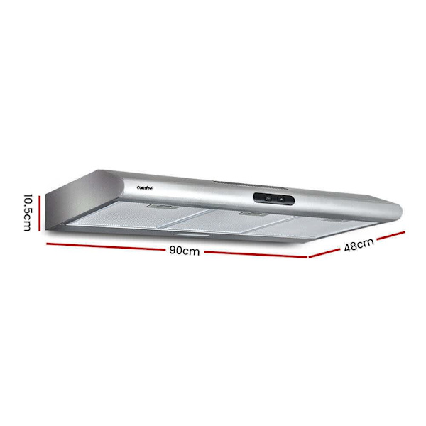 Rangehood 900mm Range Hood Stainless Steel Built In Kitchen Canopy 90c63019079994370111