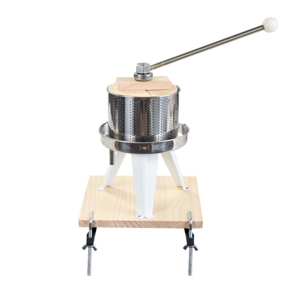 2.4L Stainless Steel Fruit Press with F Clip Wine Press Grape Apple 630186170612511113