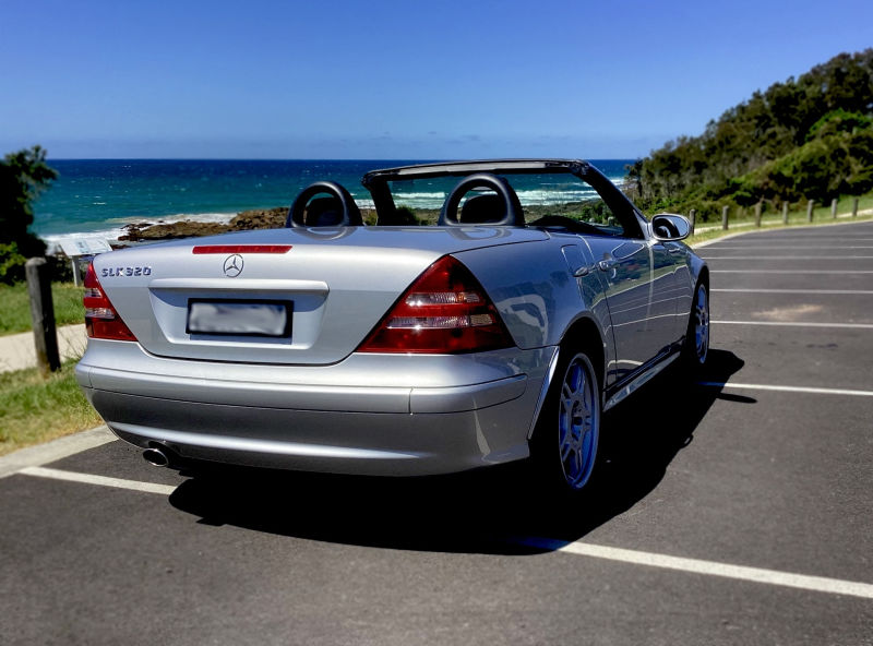 2000 MERCEDES-BENZ SLK320  5 SP AUTOMATIC 2D CONVERTIBLE62937622609026113