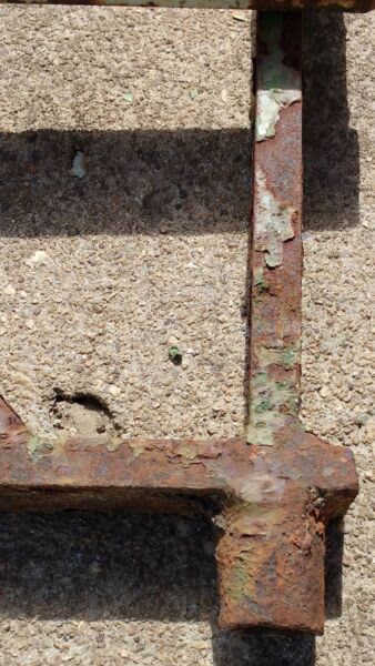 Solid Steel Gates x 2, Vintage/Antique, Latch & Drop Bolt on both63014240705922112