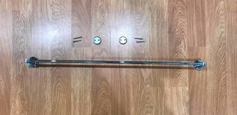 Caroma Single Towel Rail - 825mm Wide x 75mm Deep630063282599691124
