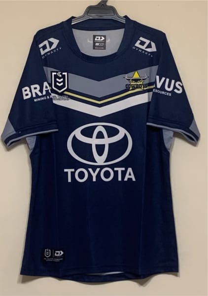 NRL North Queensland Cowboys Rugby League Jersey Men's size approx XL