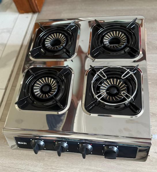 FREE DELIVERY BRAND NEW 4 BURNER STEEL STOVE $23563021731666307113