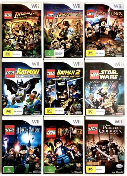 lego games on the wii