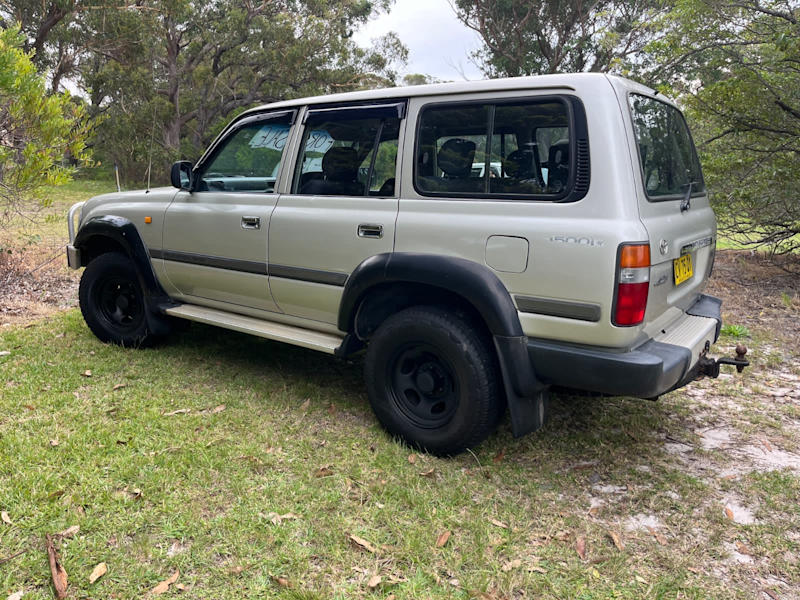 1995 TOYOTA LANDCRUISER GXL (4x4) 4 SP AUTOMATIC 4x4 4D WAGON629356881038091112