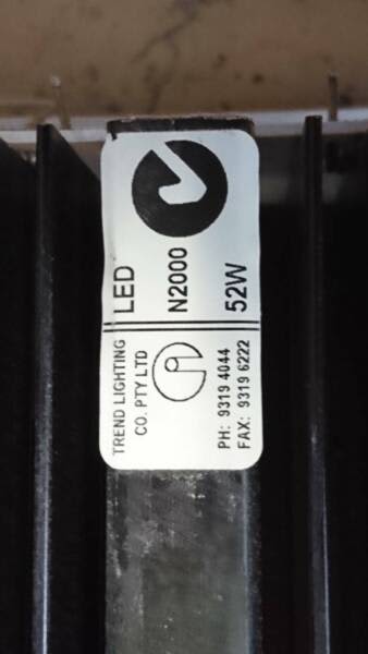 2 x 52 watt shop front fittings - Used Condition63440109692163112