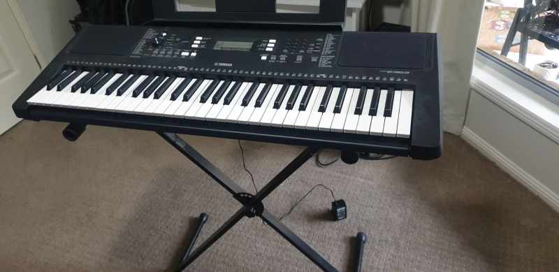 yamaha psr e363 keyboard stand