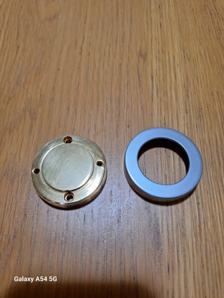 Used Parisi Round Rose Blank Escutcheon63440164486018111