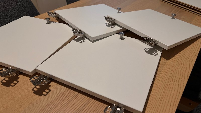 4x Kallax (IKEA) Door Inserts - White62863371435907112