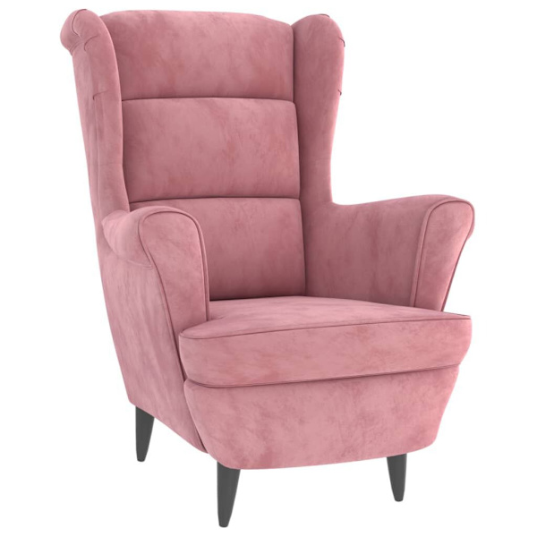 Armchair Pink Velvet...62863413321602113