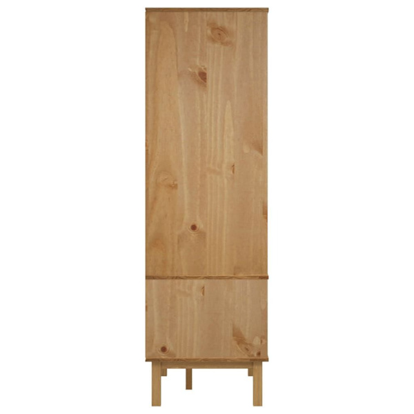 Wardrobe OTTA 76.5x53x172 cm Solid Wood Pine62863374335617112