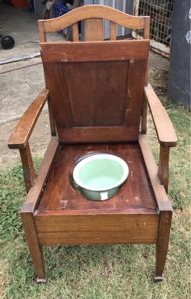 Antique commode chair online for sale