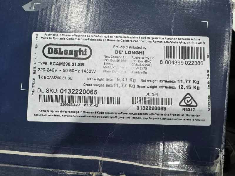 DeLonghi Magnifica Evo Fully Automatic Coffee Machine Brand New63016488208001113