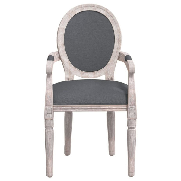 Dining Chair Dark Grey 54x56x96.5 cm Fabric....62863413172353114
