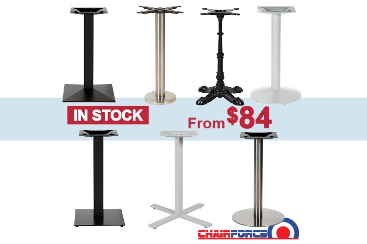 Table Bases - available in dining and bar height628634120469781111