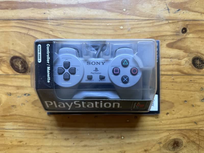 Playstation 1 Controller, Black, One, PS1, 1 Original Sony, SPCH-1080,  Tested, Free Shipping 