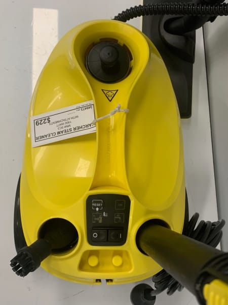 KARCHER STEAM CLEANER WITH ATTACHMENTS - 34947363017318226050111