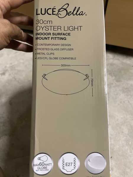 luce bella 30cm oyster light