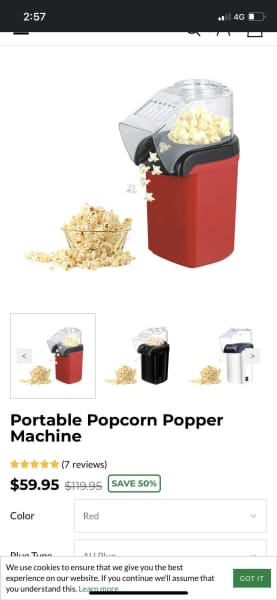 Best Buy: Nostalgia 10-Cup Retro Kettle Popcorn Maker Red RKP-630