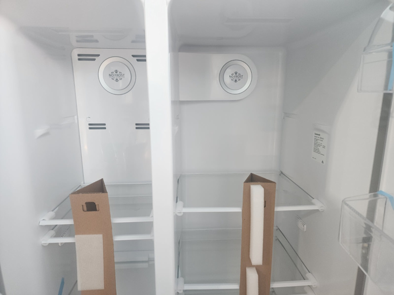 Euromaid Side By Side Fridge 563L ( Ex Display) RRP 169963017767729155112