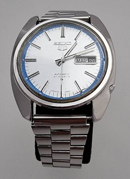 Seiko 5 Vintage 1970's Men's Automatic Day Date 21 Jewels Watch |  Watches | Gumtree Australia Frankston Area - Frankston | 1297068902