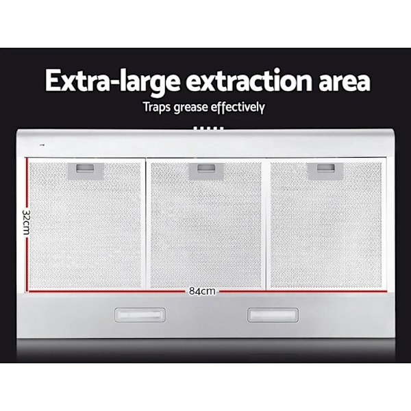 Fixed Range Hood Stainless Steel Kitchen Canopy 90cm 900mm63020849175169112
