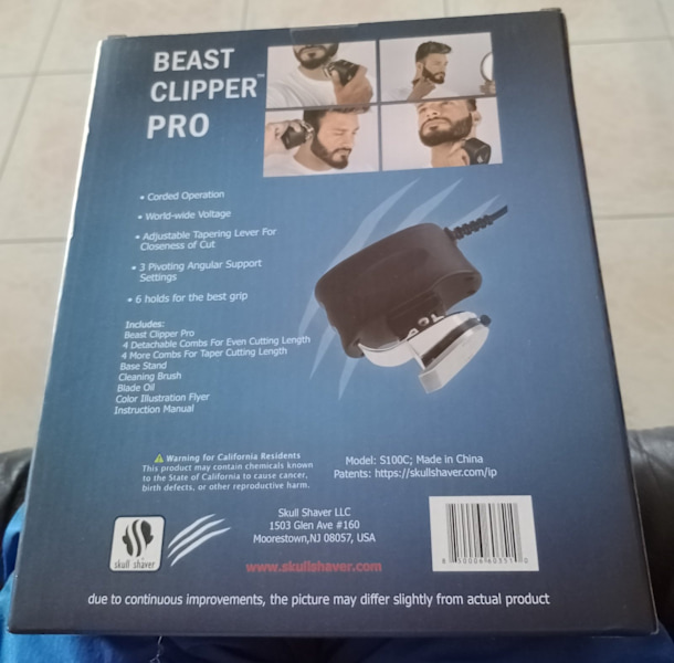 BEAST CLIPPER PRO CORDLESS NEW63612125955970110