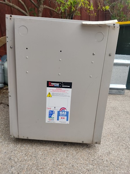 Braemer 35 KW ducted gas heater - second hand63016487419137112