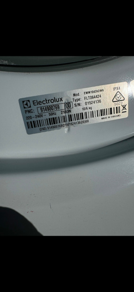 Electrolux 10KG/6KG Washer Dryer Model: EWW1042ADWA  63022634938370112