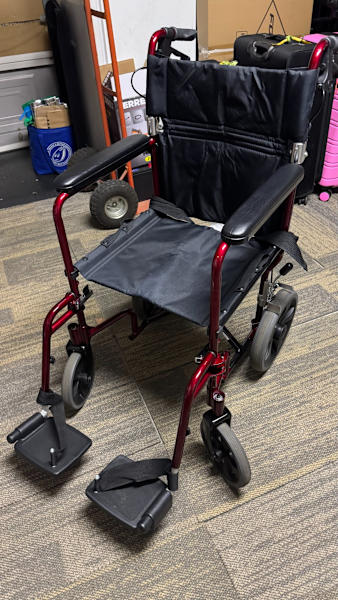 Foldable wheelchair - Performance Health Shopper 12 Transit628634124945941117