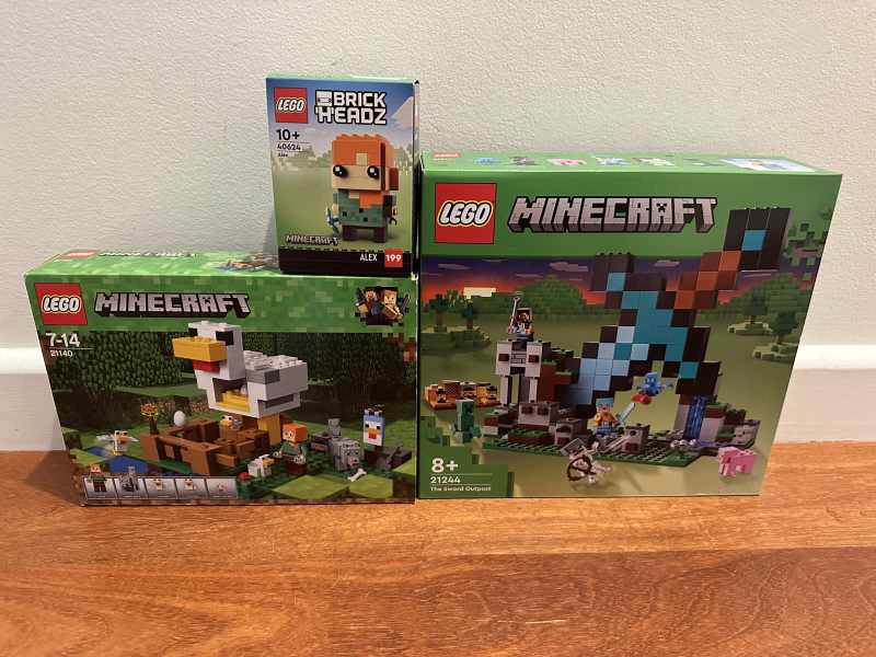  LEGO BrickHeadz Minecraft 40624 - Alex