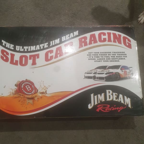 jim beam slot car racing set