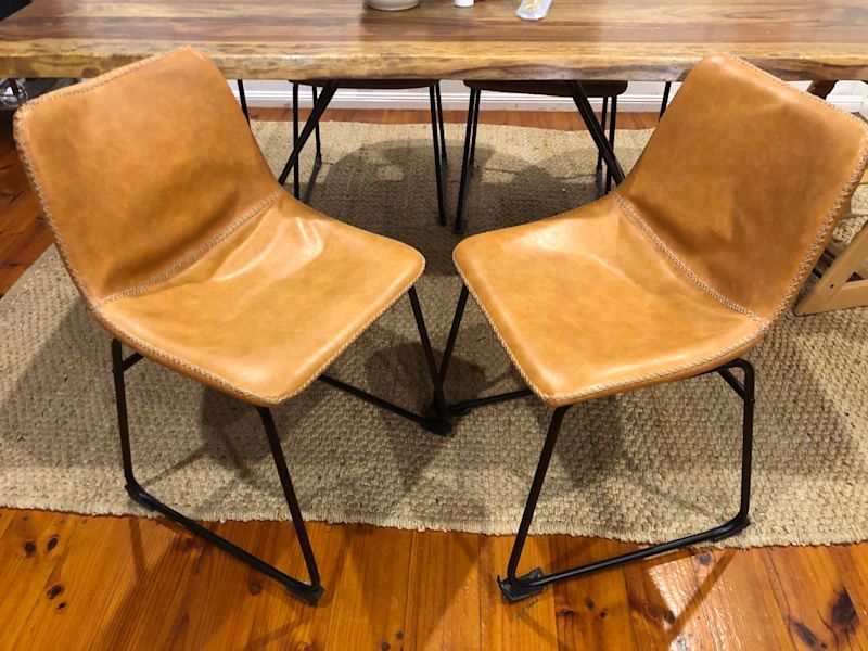 Temple And ster Black Dining Chairs