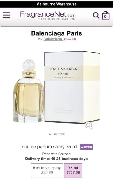 Balenciaga Florabotanica Eau De Parfum 100ml  Perfume Clearance Centre