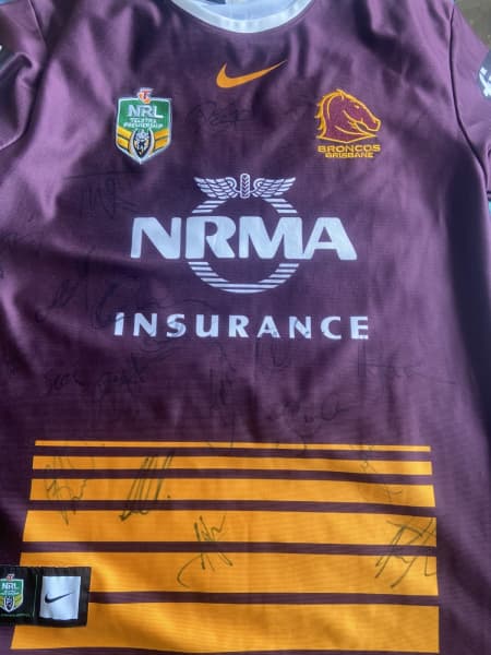 Brisbane Broncos NRL Dog Jersey XS-XL