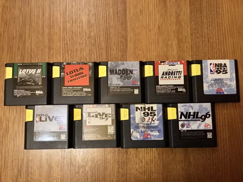 Madden 96 & NBA Live 95 SNES Complete CIB TESTED!