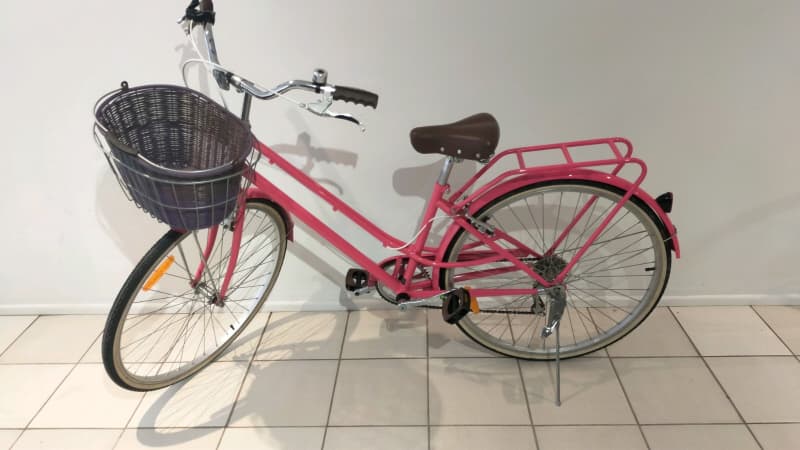 womens push bike with basket