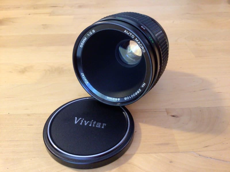 Vivitar 55mm 1:2.8 Auto Macro Prime Lens - Minolta Mount | Lenses