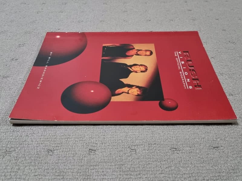 Rush: Visions 'The Official Biography' by Bill Banasiewicz 1988