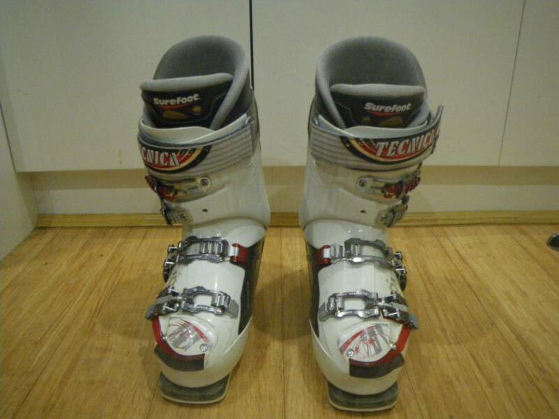 Tecnica Dragon 100 Ultrafit Ski Boots Smoke Black Mens Size 26.5 Carbon  Steel