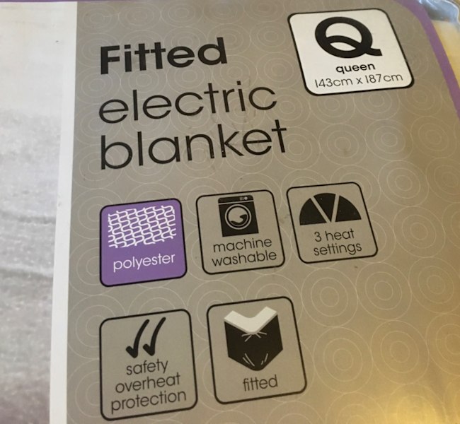 BLANKET ELECTRIC GRANDEUR QUEEN SIZE 2 ITEMS63443751457921110