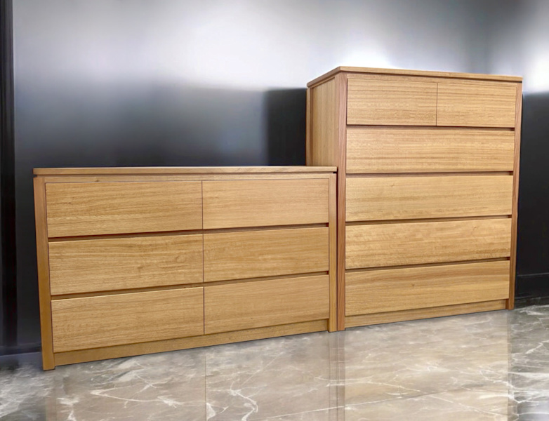 Tassie Oak Dresser & Tallboy $1,080each628633843989771111